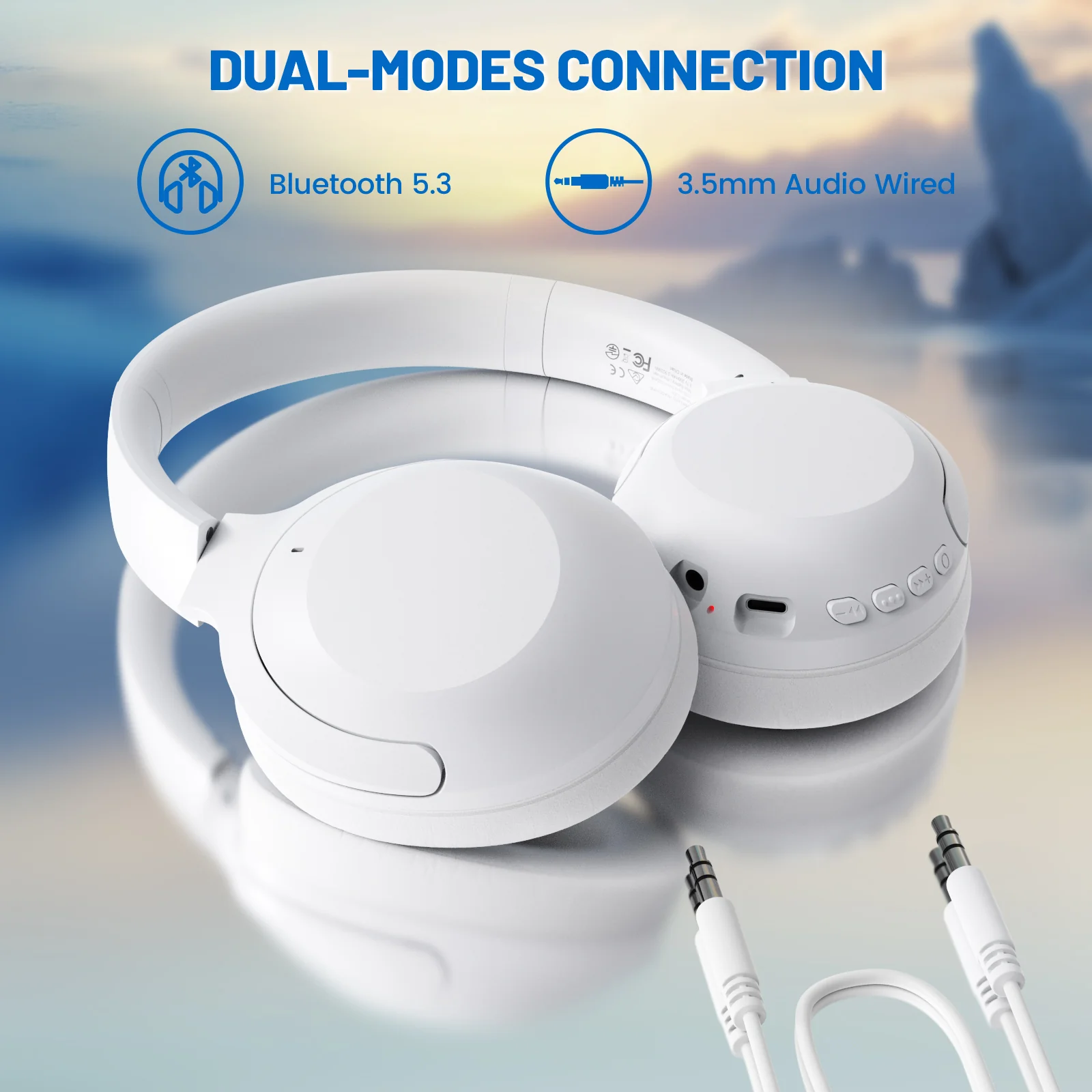 ATTACK SHARK G300 ANC Foldable Ultra-Light Dual-Mode Headphones - Image 13