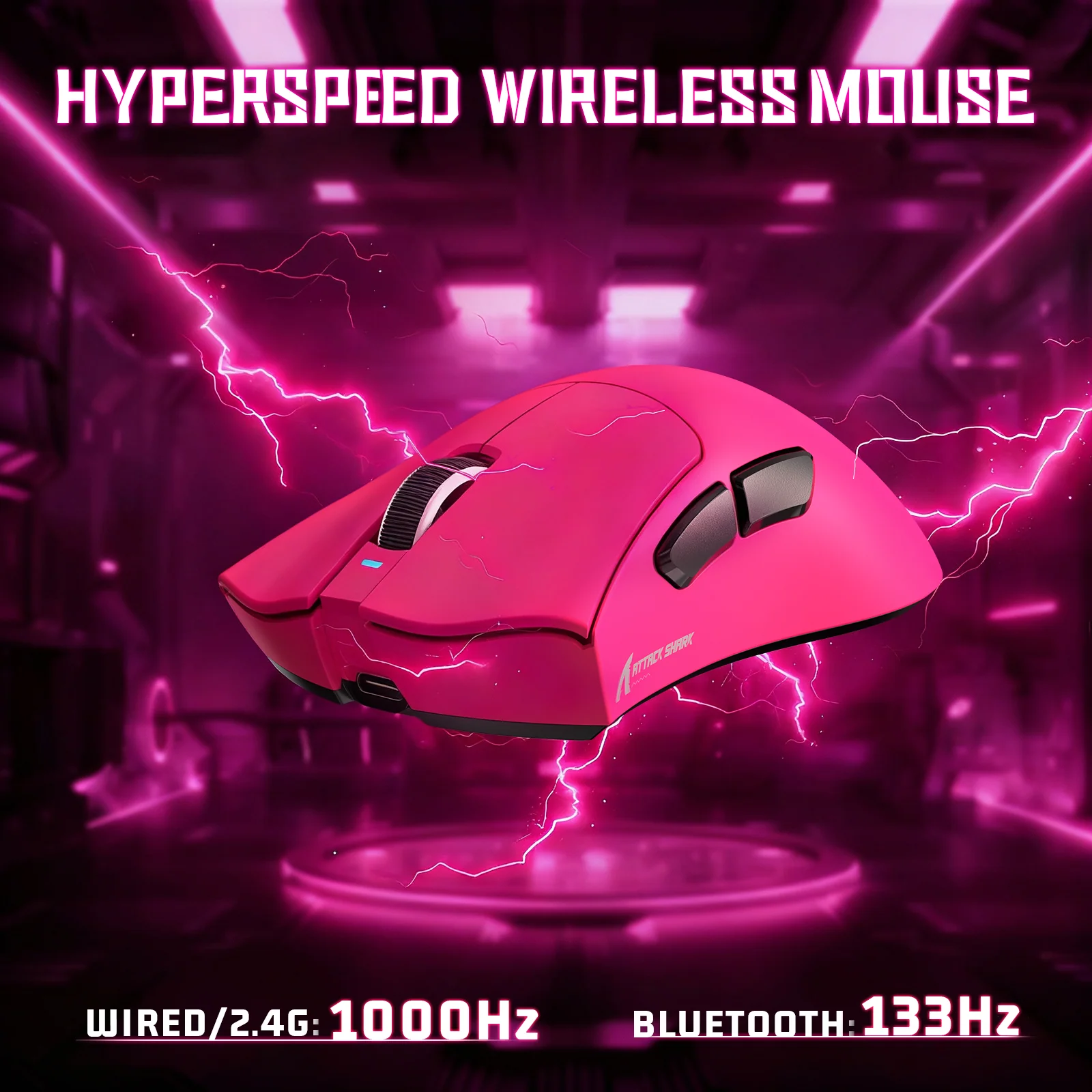 ATTACK SHARK V3 Ultra-Light Tri-Mode Gaming Mouse - Image 23