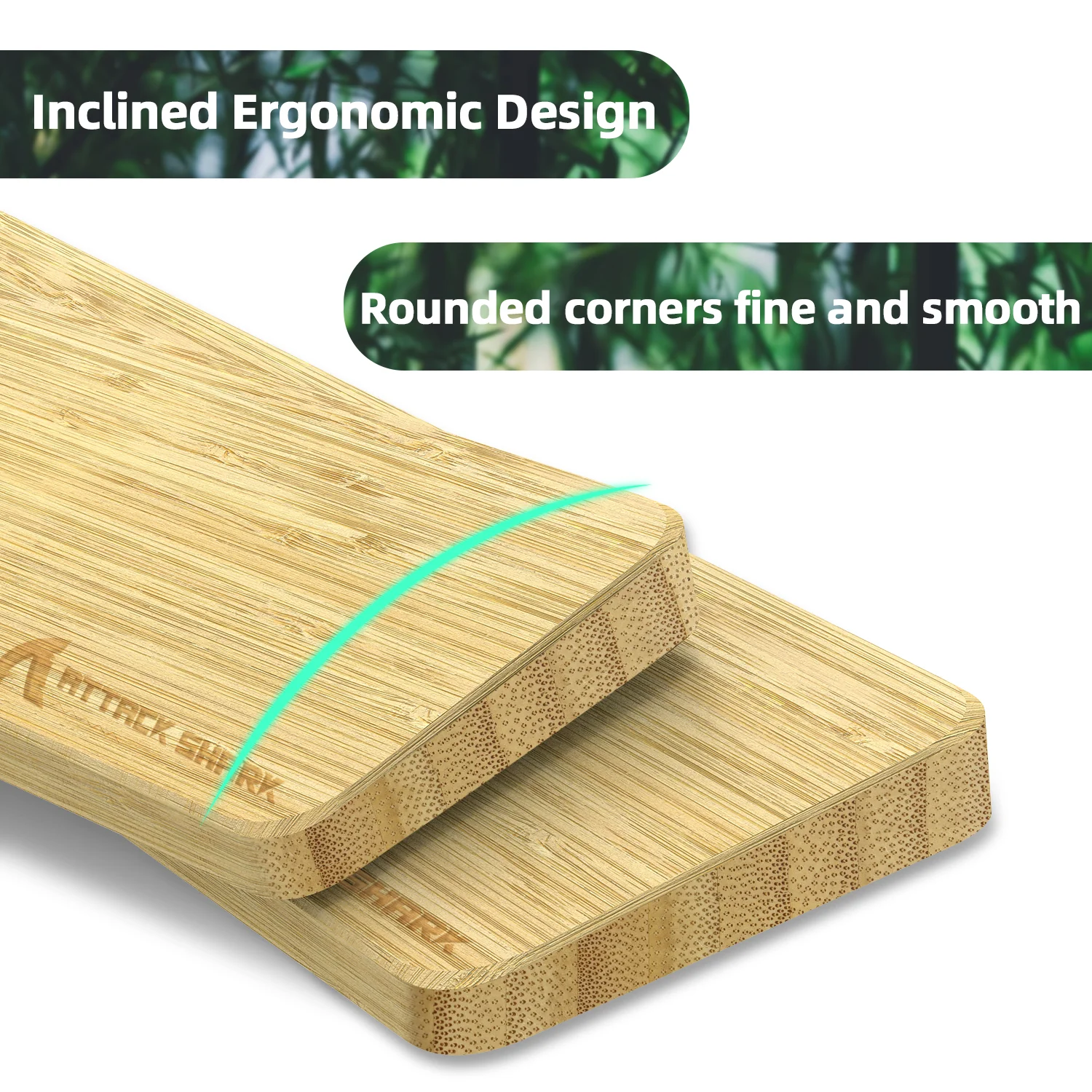 ATTACK SHARK WZ01 Bamboo Wrist Rest - Image 27