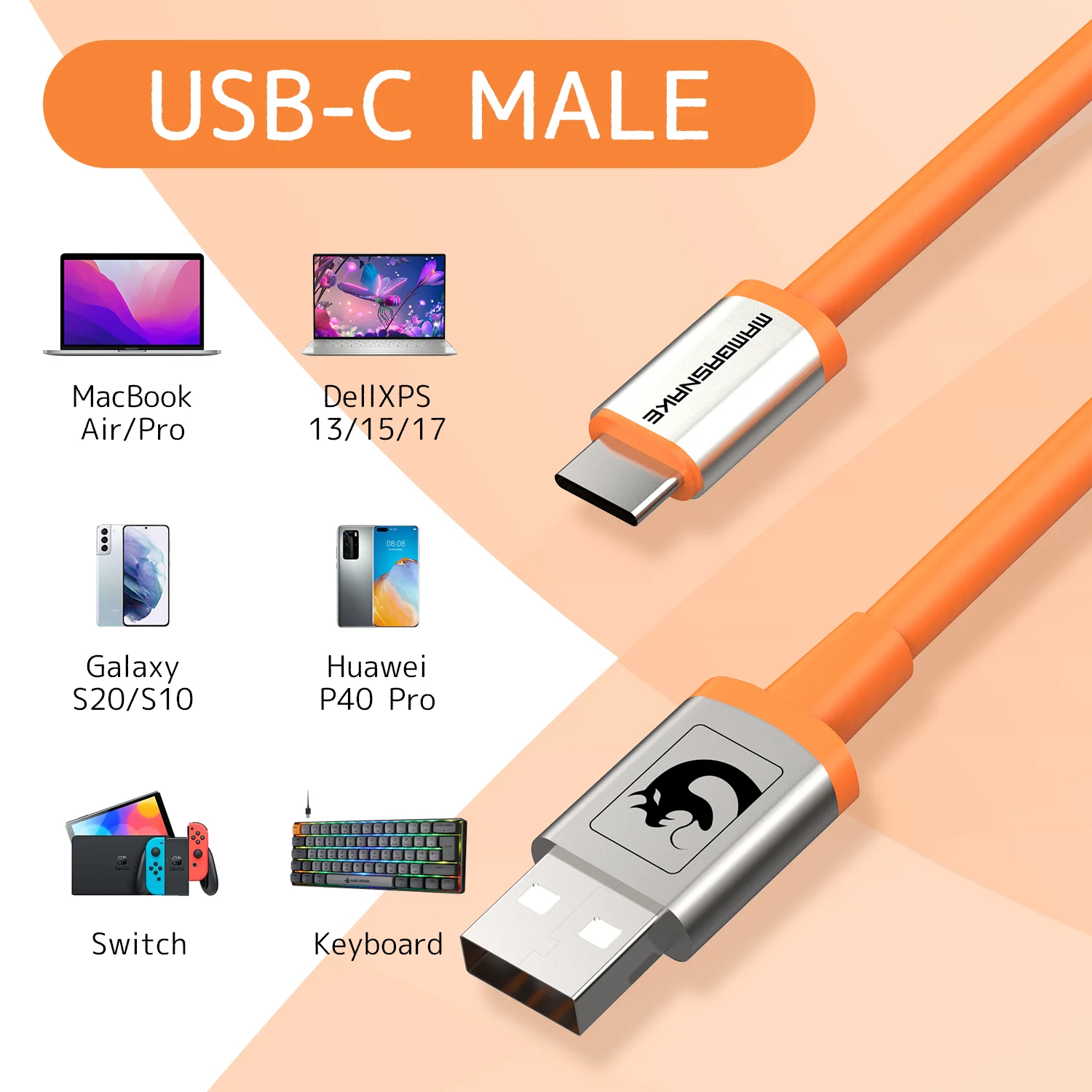 ATTACK SHARK x MAMBASNAKE C01 Coiled Cable - Image 20