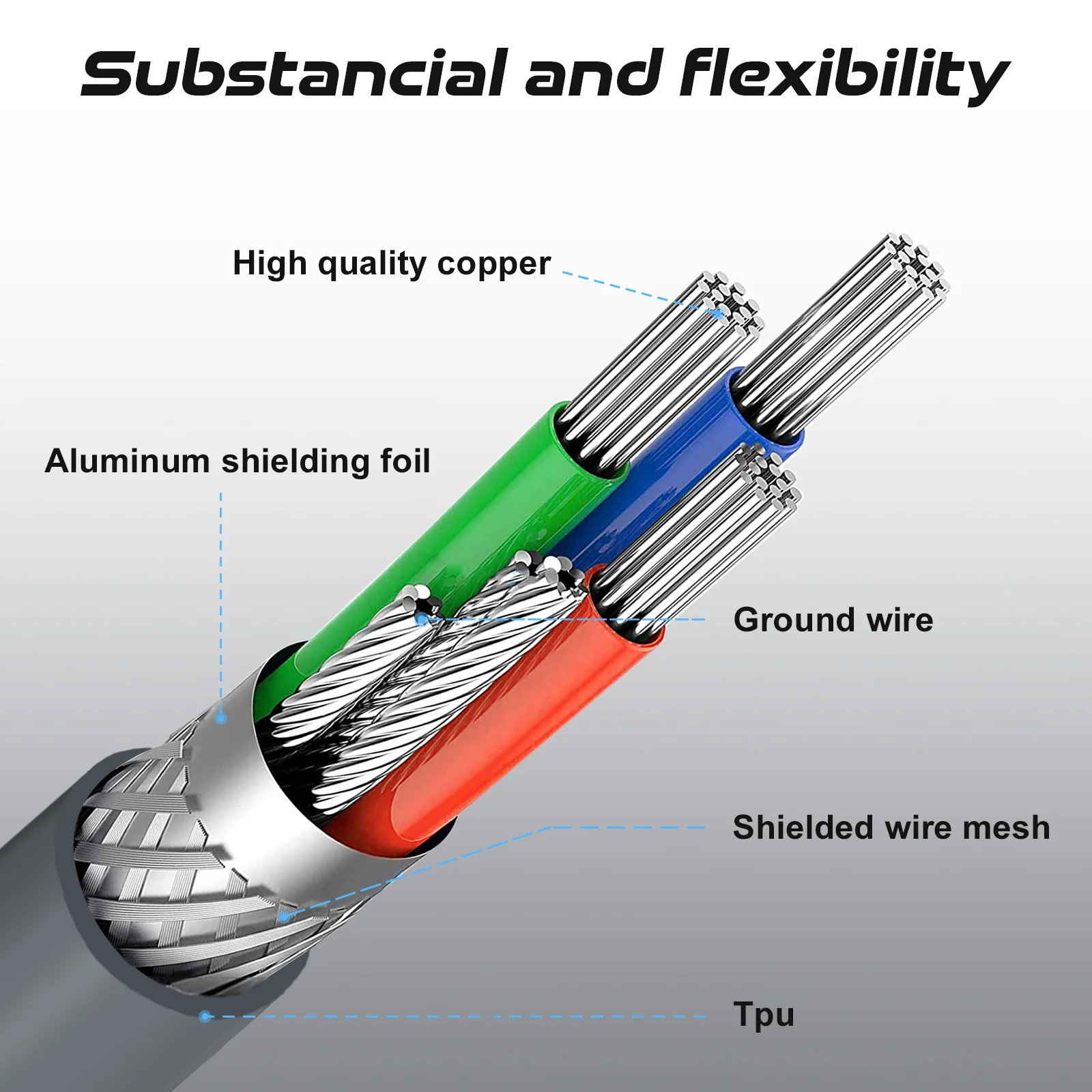 ATTACK SHARK C04 COILED CABLE - Image 15