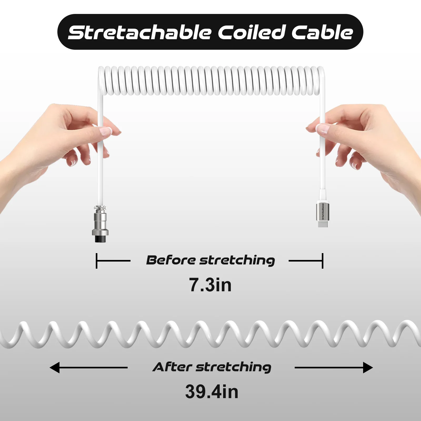 ATTACK SHARK C04 COILED CABLE - Image 5