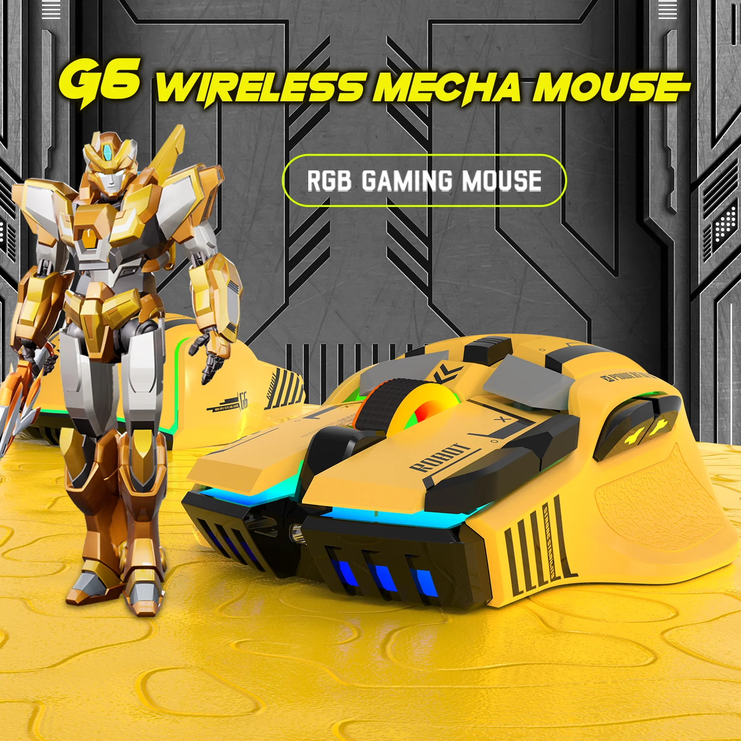 ATTACK SHARK G6 Tri-mode Gaming Mouse - Image 2