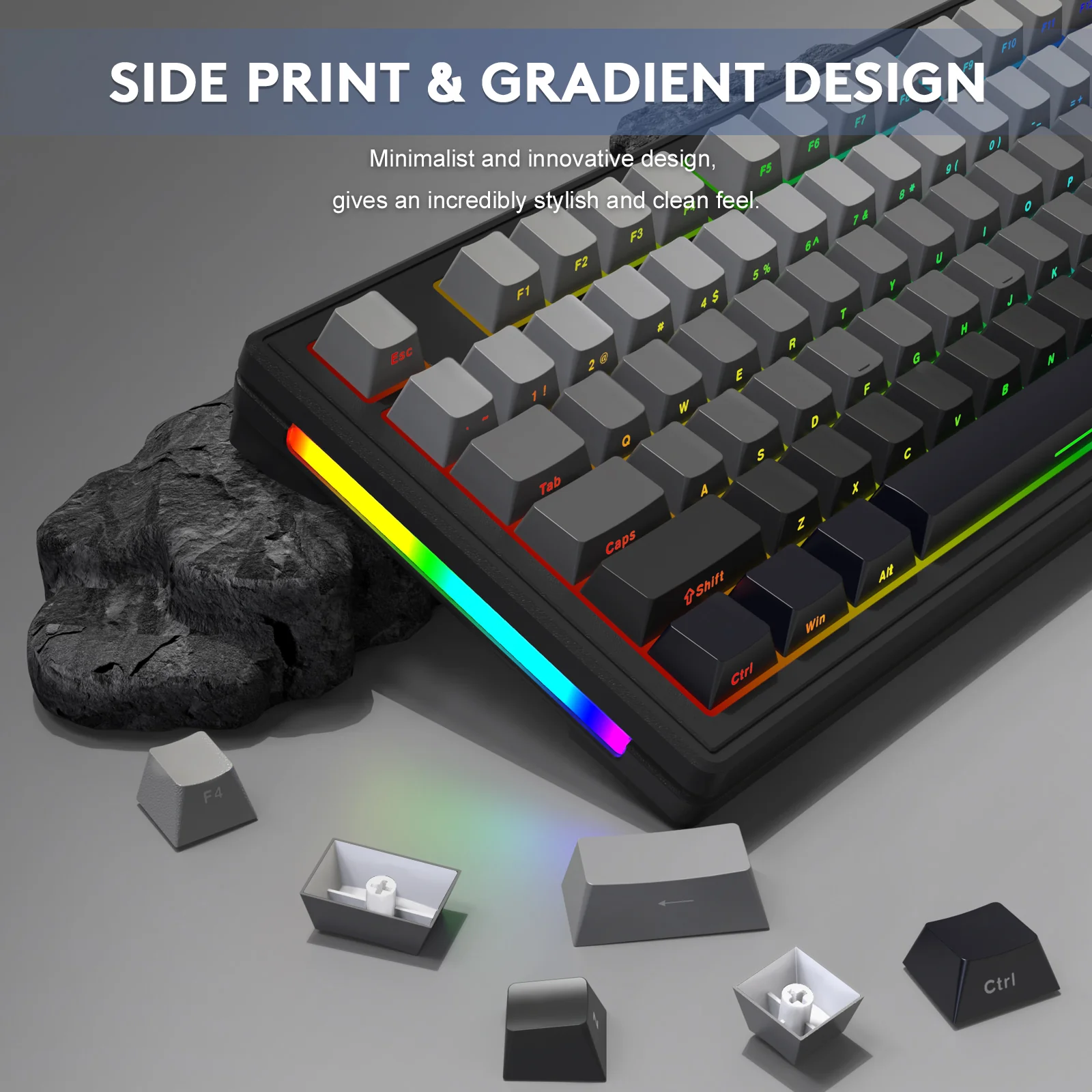 ATTACK SHARK M87 Wireless Mechanical Keyboard - Image 4
