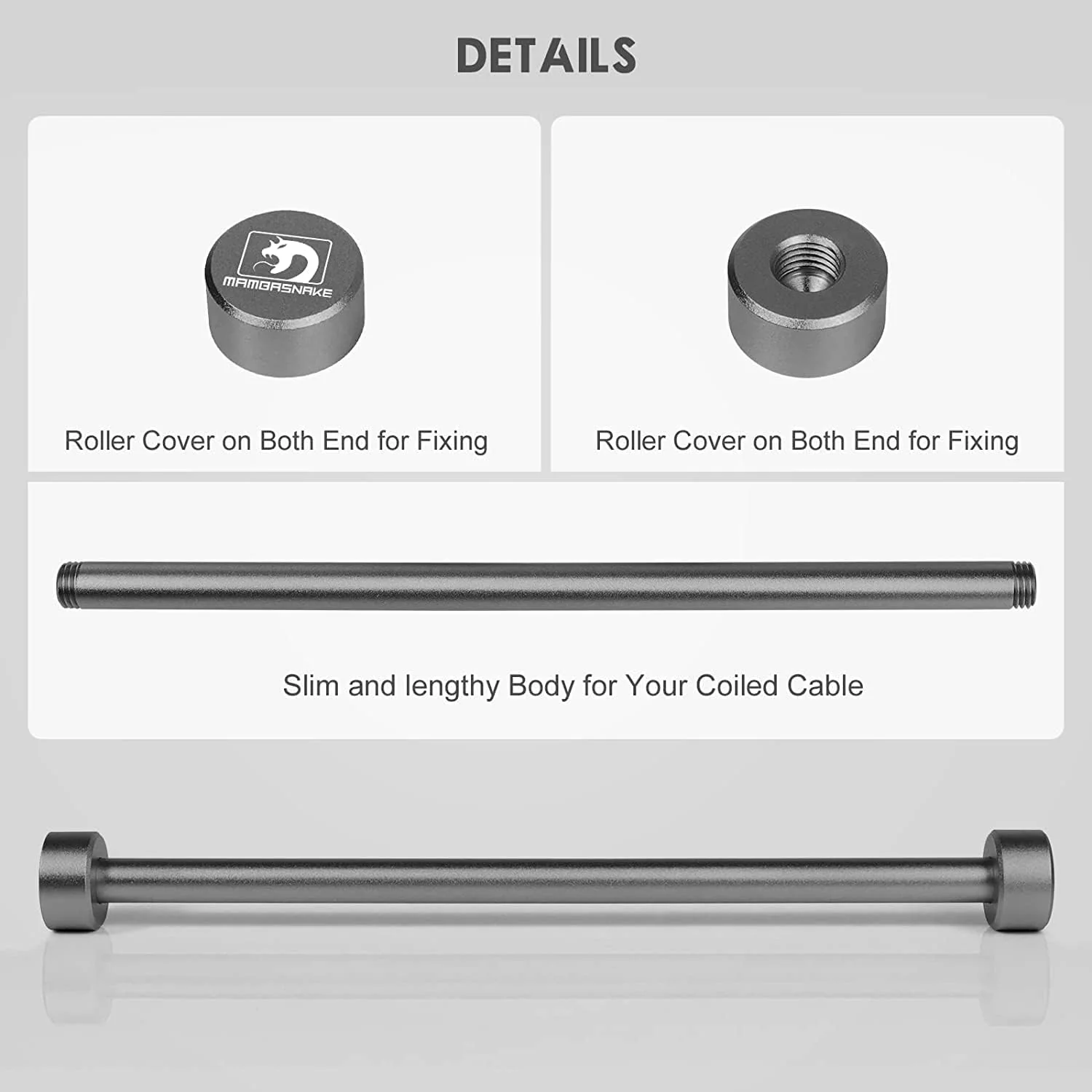 ATTACK SHARK RC01 Custom Winder Rod for Coiled USB C Cable - Image 11