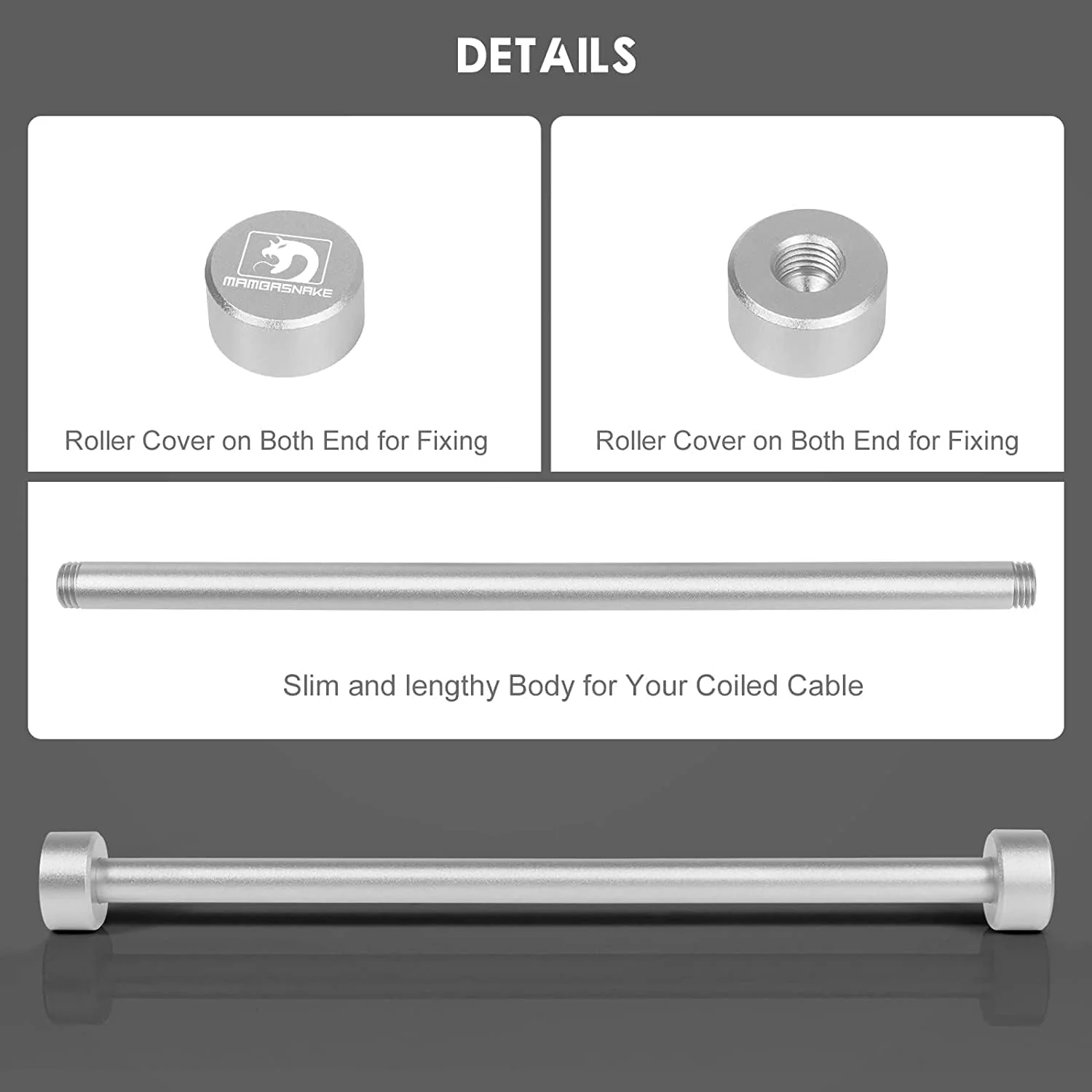 ATTACK SHARK RC01 Custom Winder Rod for Coiled USB C Cable - Image 18